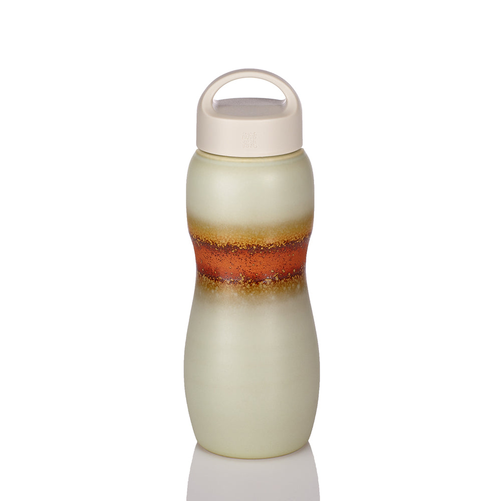 Liven Clay Traveler Tumbler with Carrying Lid