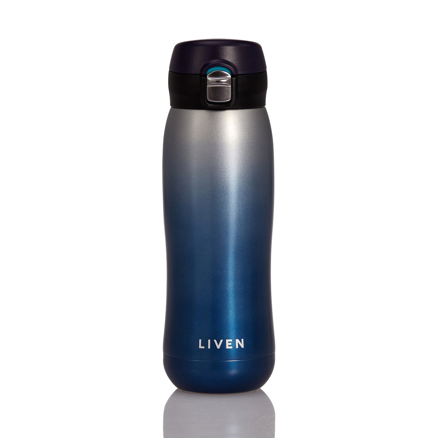 Liven Glow™ Ceramic-Coated Insulated Stainless Steel Water Bottle 17 oz