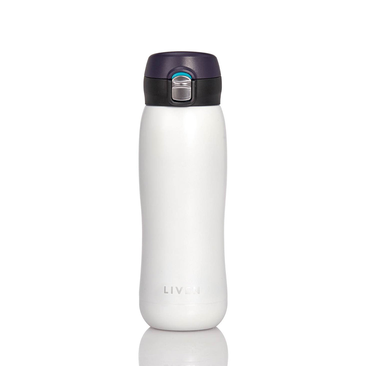 Liven Glow™ Ceramic-Coated Insulated Stainless Steel Water Bottle 17 oz