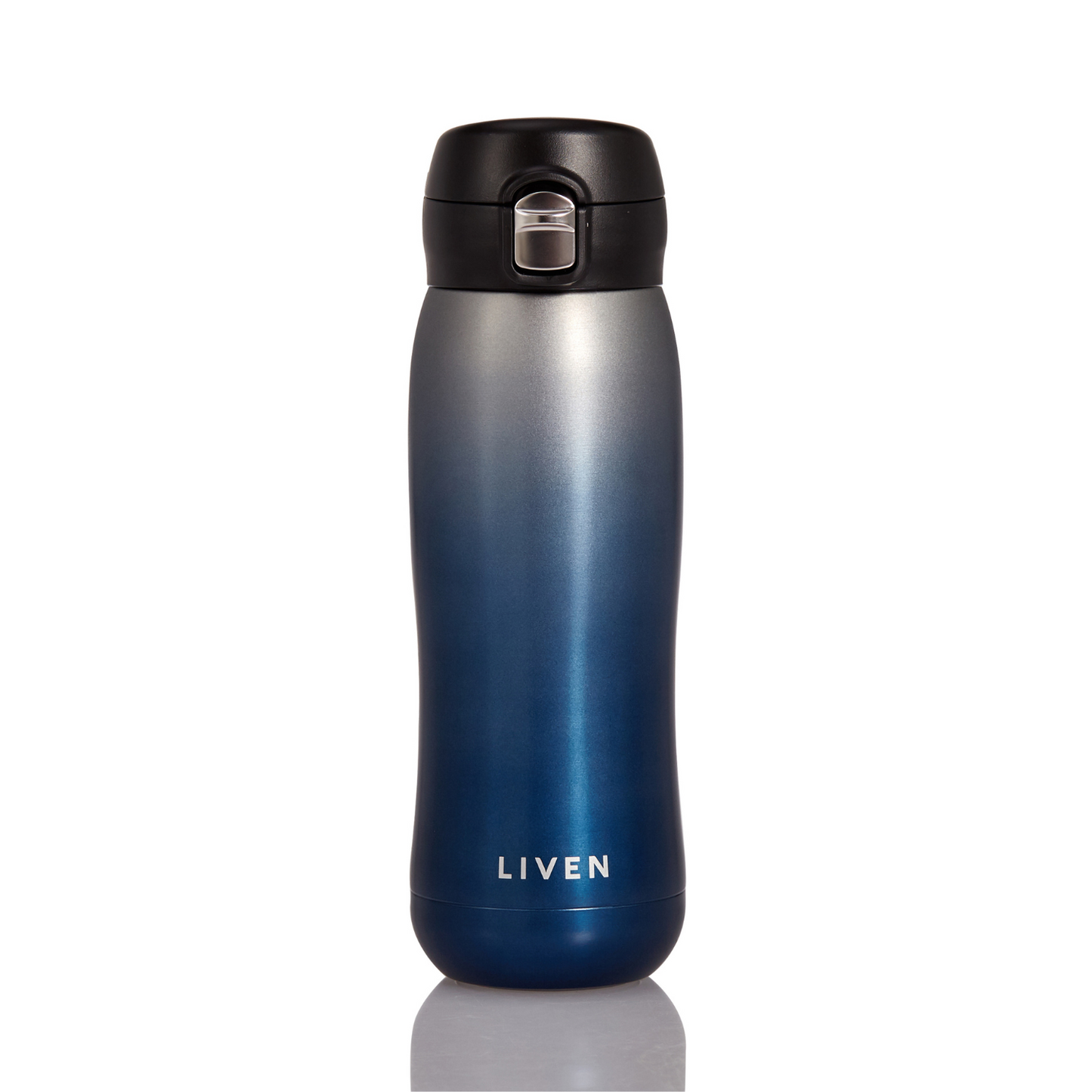 Liven Glow™ Ceramic-Coated Insulated Stainless Steel Water Bottle 17 oz