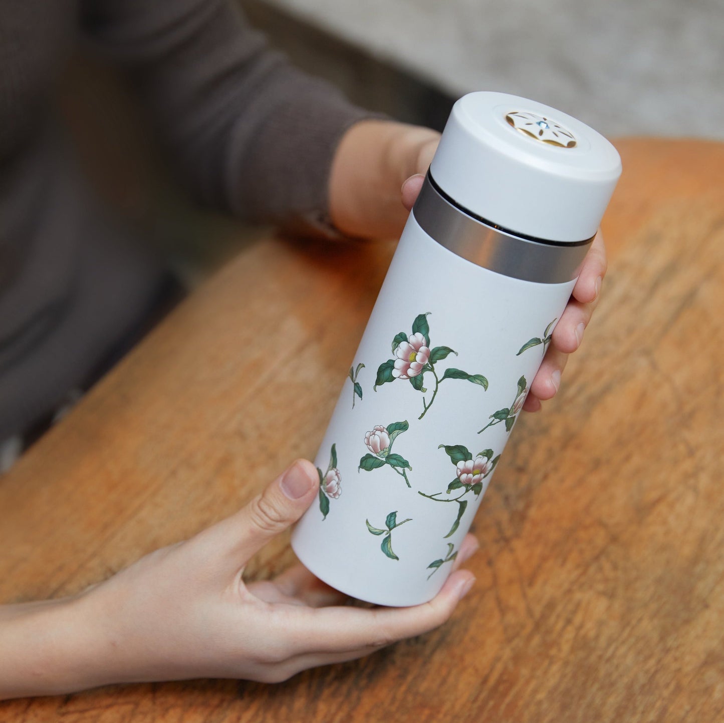 The Flower Fairy Stainless Steel Travel Mug with Ceramic Core