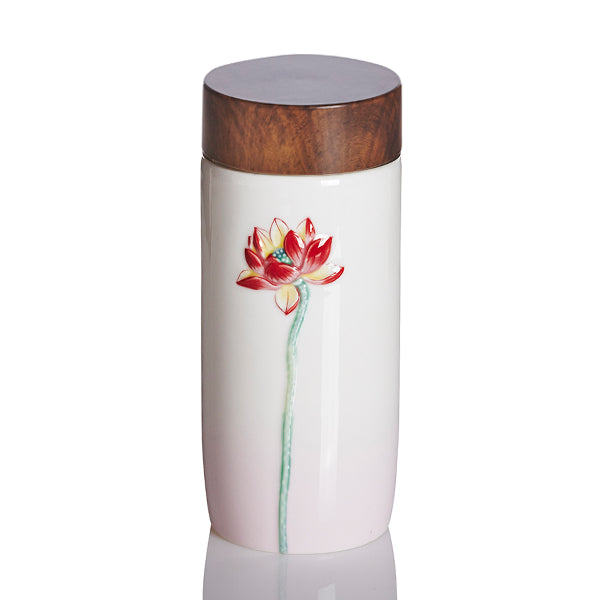 Lotus Beauty Tea Tumbler