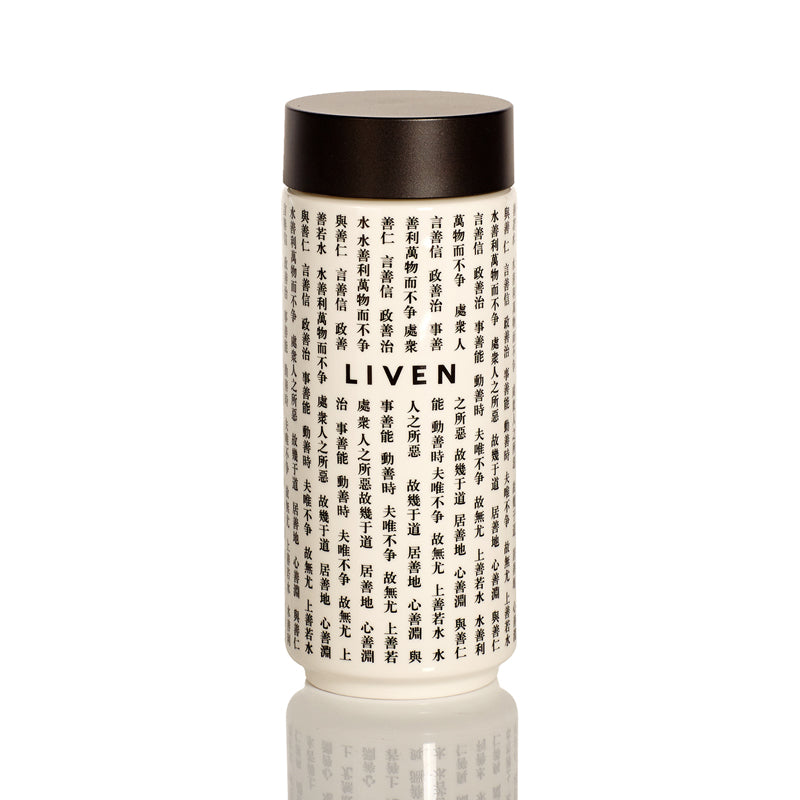 LIVEN Be Water Ceramic Travel Mug