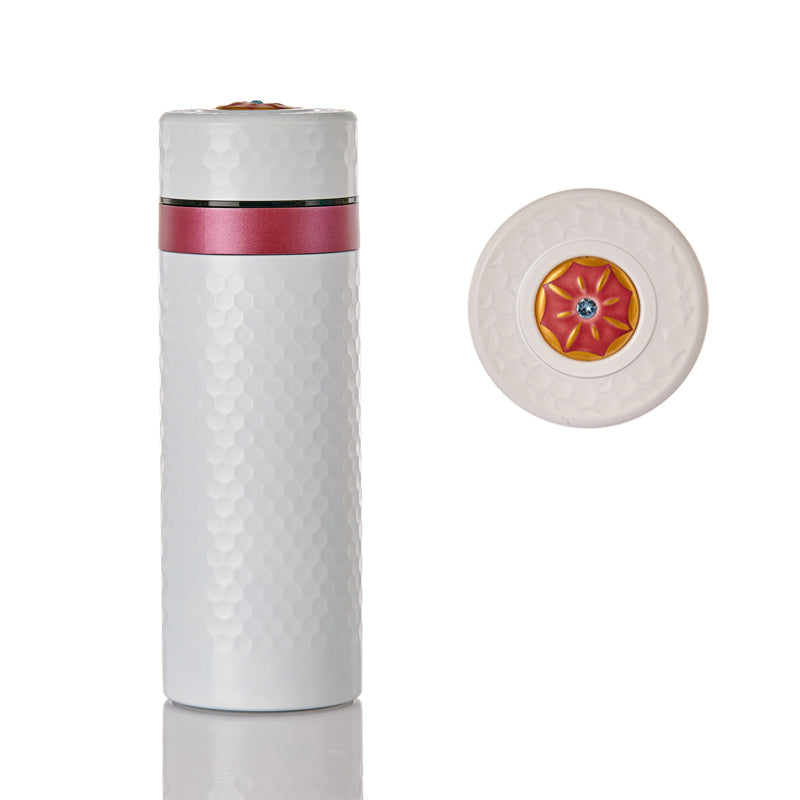 Harmony Stainless Steel Travel Mug with Ceramic Wall x Swarovski Crystal