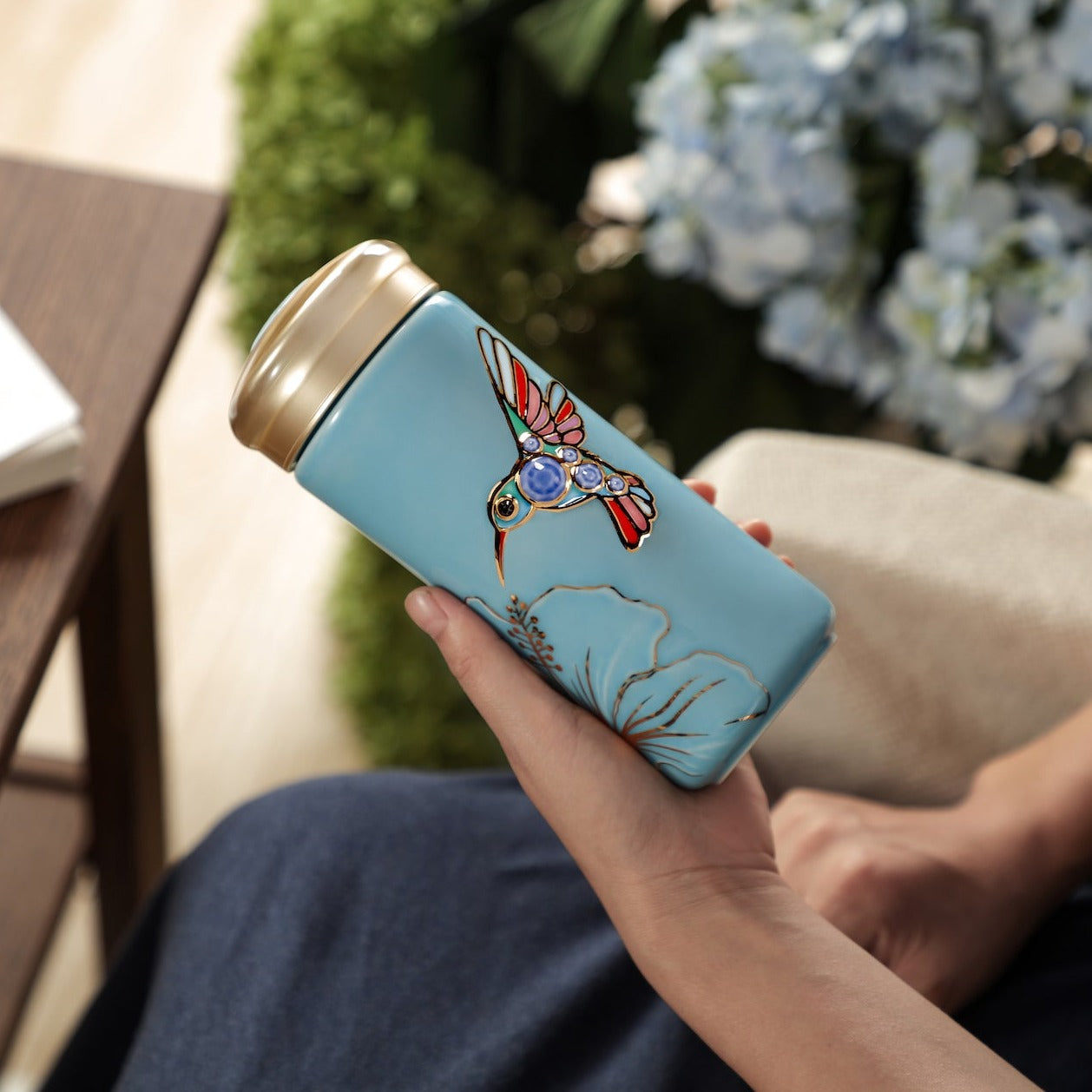 The Hummingbird Travel Mug