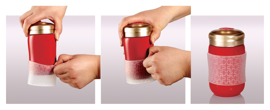 Travel Mug Silicone Sleeve